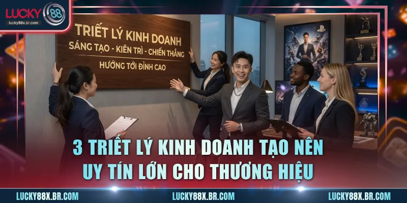 3 triết lý kinh doanh tạo nên uy tín lớn cho thương hiệu