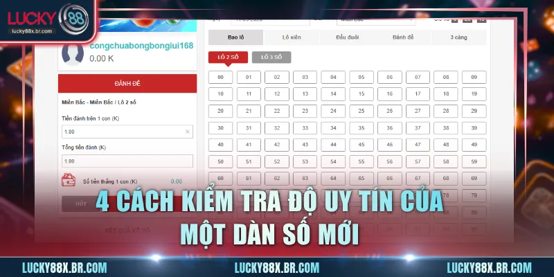 4 cách kiểm tra độ uy tín của một dàn số mới