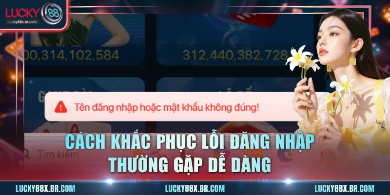 Cách khắc phục lỗi đăng nhập thường gặp dễ dàng
