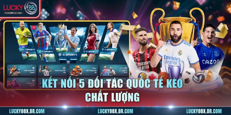 Kết nối 5 đối tác quốc tế kèo chất lượng