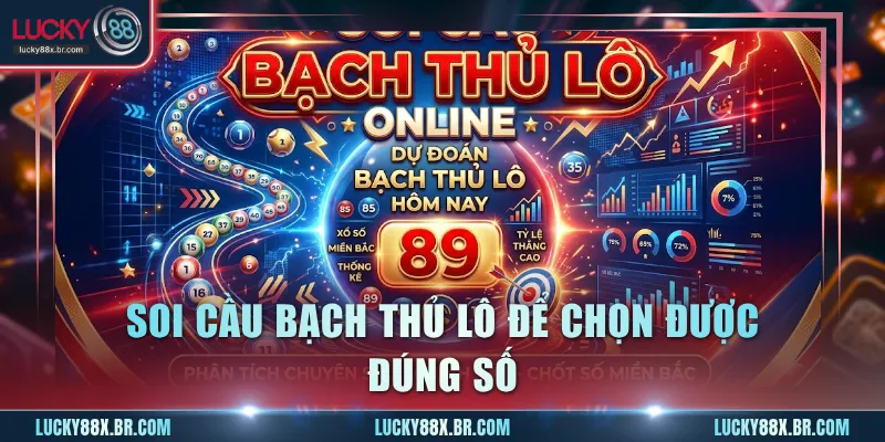 Soi cầu bạch thủ lô để chọn được đúng số